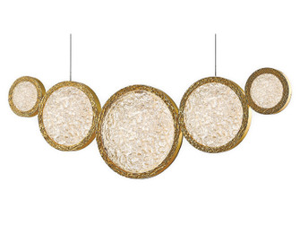 Bottega LED Chandelier in Polished Brass (192|HF5010-PB)