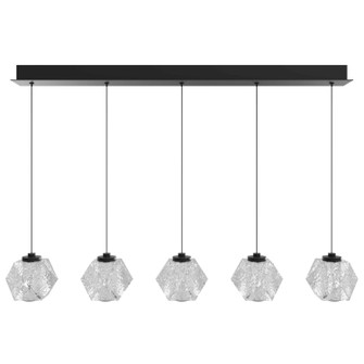 Beluga LED Pendant in Black (192|HF3955-BK)