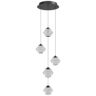 Beluga LED Pendant in Black (192|HF3905-BK)
