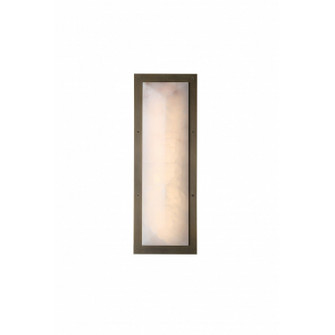 Sedona LED Wall Sconce in Alabaster / Aged Brass (192|HF2970-AB)