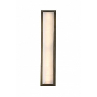 Sedona LED Wall Sconce in Alabaster / Aged Brass (192|HF2962-AB)