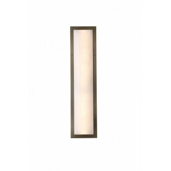 Sedona LED Wall Sconce in Alabaster / Aged Brass (192|HF2961-AB)