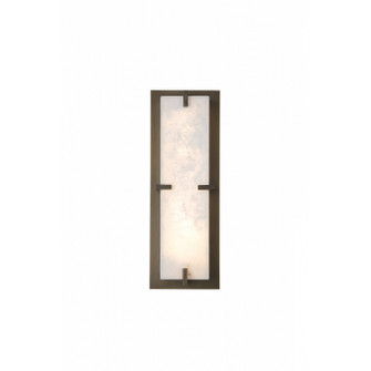 Sedona LED Wall Sconce in Alabaster / Aged Brass (192|HF2920-AB)