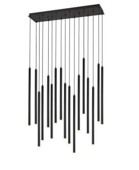 Filmore Ave. LED Pendant in Black (192|HF2802-BLK)