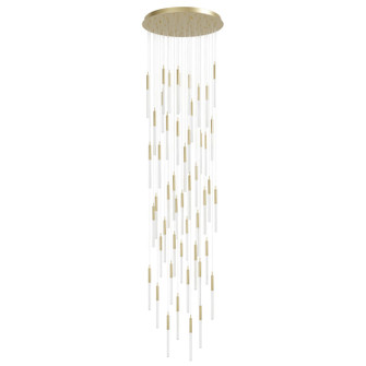 Main St. LED Pendant in Brushed Brass (192|HF2051-SNW-BB)