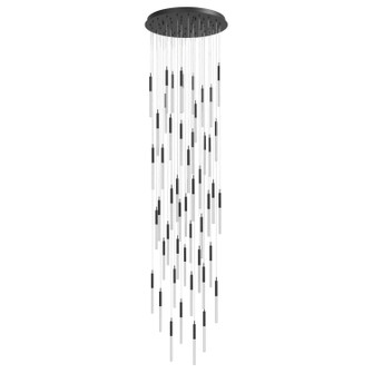 Main St. LED Pendant in Black (192|HF2051-BOA-BK)