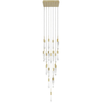 Aspen LED Pendant in Brushed Brass (192|HF1904-25-AP-BB-C)