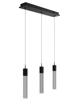 The Original Glacier LED Pendant in Black (192|HF1900-3-GL-BK-SNW)