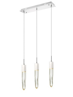 Aspen LED Pendant in Polished Chrome (192|HF1900-3-AP-CH-C)