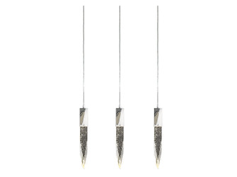 Aspen LED Pendant in Polished Chrome (192|HF1900-3-AP-CH)