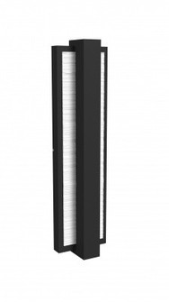 Avenue Outdoor LED Outdoor Wall Mount in Black (192|AV2918-BLK)