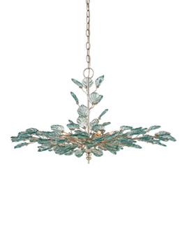 Baobab Eight Light Chandelier in Clear/Contemporary Silver Leaf/Contemporary Silver (142|9000-1293)