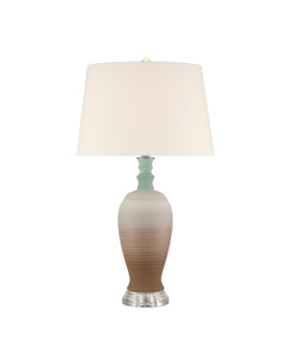 Happy 80's One Light Table Lamp in Brown/Light Blue/Clear (142|6000-1024)