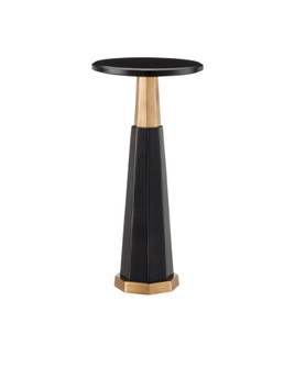 Gieves Drinks Table in Black / Bronze / Antique Brass (142|4000-0234)