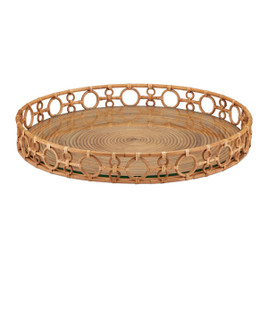 Tegal Tray in Natural/Clear (142|1200-1041)
