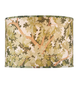 Woodland Lamp Shade in Green / Brown / Ivory (142|0900-6012)