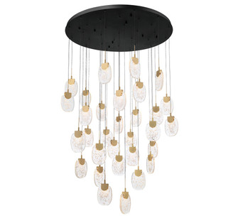 Castelo LED Chandelier in Matte Black (541|12291-02)