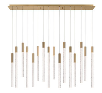 Gravina LED Chandelier in Brushed Brass (541|12276-037)