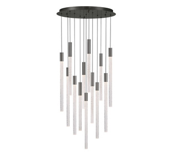 Gravina LED Chandelier in Brushed Gun Metal (541|12272-048)