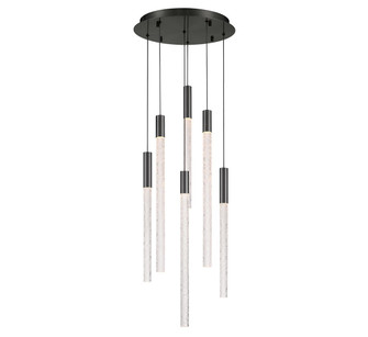 Gravina LED Chandelier in Brushed Gun Metal (541|12271-048)