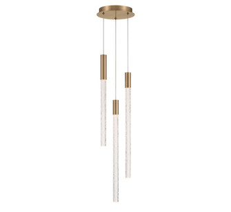 Gravina LED Chandelier in Brushed Brass (541|12270-037)