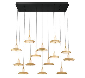 Mantova LED Chandelier in Matte Black (541|12259-02)