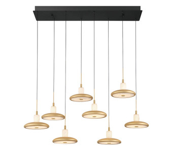 Mantova LED Chandelier in Matte Black (541|12258-02)