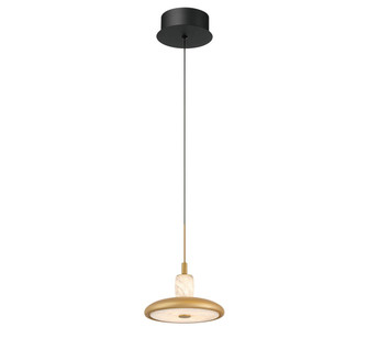 Mantova LED Pendant in Matte Black (541|12252-02)