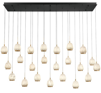 Lucidata LED Chandelier in Matte Black (541|12251-02)