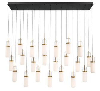 Verona LED Chandelier in Matte Black (541|12249-02)