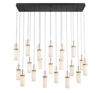 Verona LED Chandelier in Matte Black (541|12248-02)