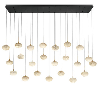 Calcolo LED Chandelier in Matte Black (541|12246-02)