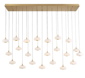 Adelfia LED Chandelier in Painted Antique Brass (541|12243-030)
