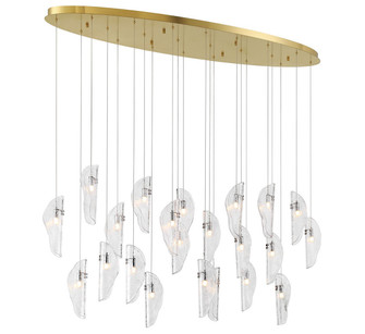 Sorrento LED Chandelier in Gold (541|12220-017-07)