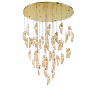 SORRENTO LED Chandelier in Plated Brushed Gold (541|12219-018-07)