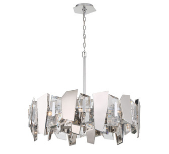 Castellana Eight Light Chandelier in Chrome (541|12215-01)