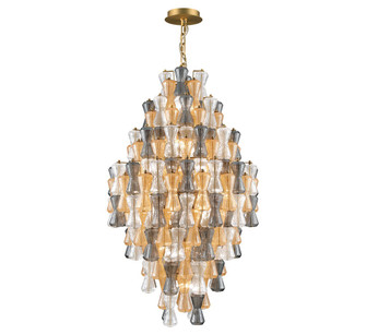 Veneto 36 Light Chandelier in Aged Brass (541|12202-022)