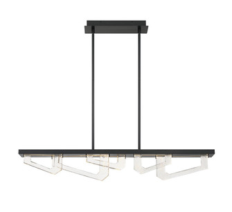 Arezzo LED Chandelier in Painted Brushed Grey (541|12178-040)