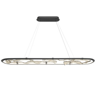 Nettuno LED Chandelier in Painted Brushed Grey (541|12175-040)