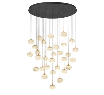 Calcolo LED Chandelier in Matte black (541|12123-02)