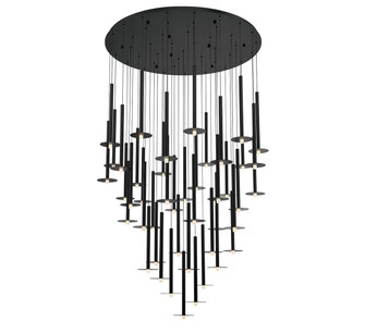 Piatto LED Chandelier in Matte Black (541|12106-02)