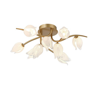 Belluno LED Ceiling Mount in Champagne Gold (541|12084-03)