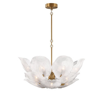 Corato 16 Light Chandelier in Brushed Brass (541|12055-039)