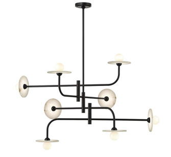 Teramo LED Chandelier in Matte black (541|12052-02)