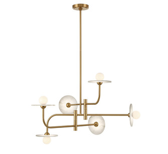 Teramo LED Chandelier in Brushed brass (541|12051-037)