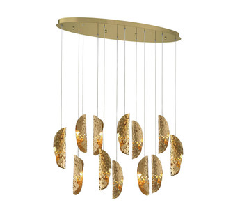 Sorrento LED Chandelier in Gold (541|12034-020-07)