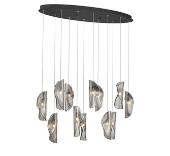 Sorrento LED Chandelier in Black (541|12034-019-02)