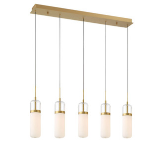 Verona LED Chandelier in Painted Antique Brass (541|10226-030)