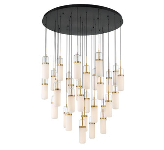 Verona LED Chandelier in Matte Black (541|10224-02)