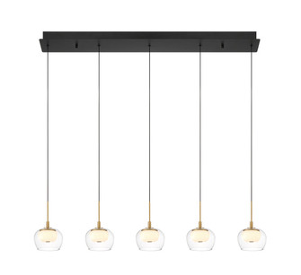 Manarola LED Chandelier in Matte Black (541|10217-02)